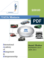 COMPANY PROFILE 2010@ tata motors report