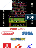 Presentación Videojuegos de Los 80