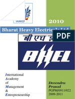 COMPANY PROFILE @2010@bharat heavy electrical ltd report