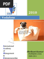 Download COMPANY PROFILE vodafone description and report by Ankur Dubey SN32323023 doc pdf