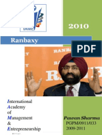 Compant Profile 2010@ Ranbaxy