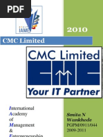 Company Profile at CMC Limited