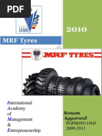 company profile @mrf tyres