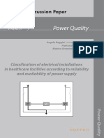 Classification of Electrical Installations in Healthcare Jul10 En