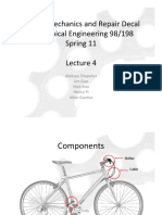 Bicycle Mechanics and Repair - Lecture4