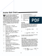 AISI Steel Plate Engineering Data, Volume 2, Part 5, Anchor Bolt Chairs