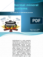 Hydrothermal Mineral Systems: An Introduction To Hydrothermal Processes
