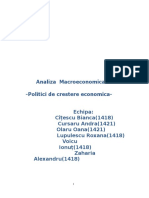 Analiza Macroeconomica