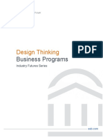 Design Thinking Business Programs White Paper