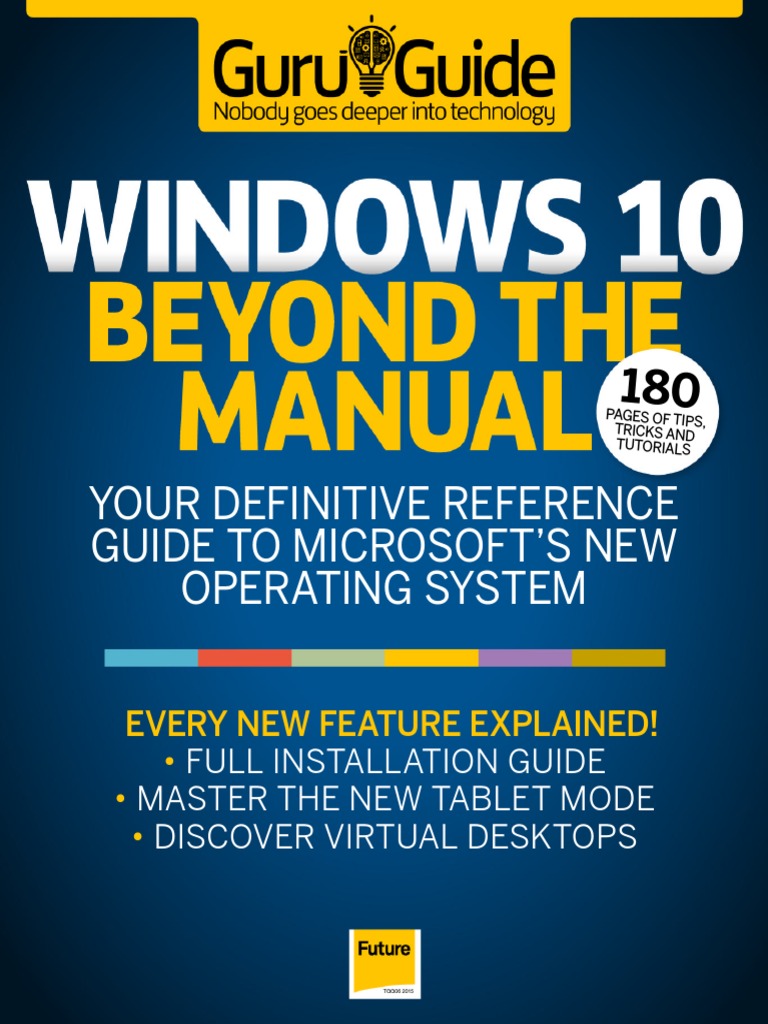 Windows 10 Beyond The Manual PDF | PDF | Windows 8 | Microsoft Windows