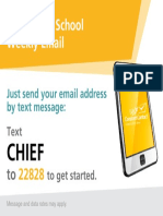 Text2 Join Sauganash Emails