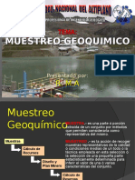 Muestreo de Minerales Geología de Minas