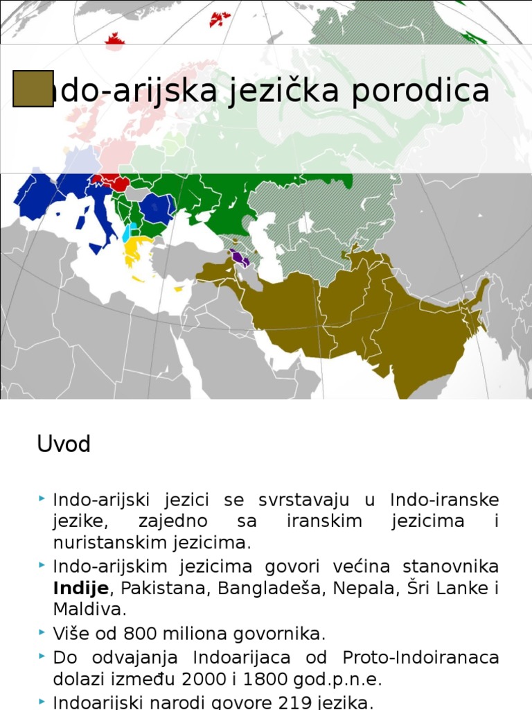 Indo-Arijska Jezička Porodica | PDF