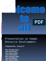 Presentation On Human Resource Development.