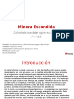 Adminitracion Proceso Mineros