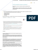 Force Exerted by Atmospheric Pressure in Mechanics