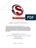 Scavenger List 2013 PDF