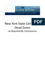 Schumer Map 9 7 16 - Upstate NY Cell Phone Dead Zones as Reported by Constituents