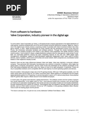 Valve Corporation - Research Paper | PDF | Personal Computers | Desktop  Computer