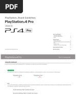 PS4 Pro Brand Guidelines