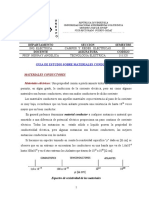 Guia de Estudio Teorica de Materiales Conductores