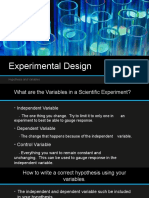 Experimental Design