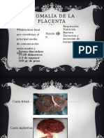 Anomalía de La Placenta