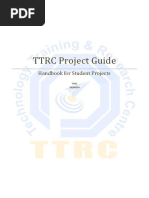 1078-TTRC Project Guide for Final Year Projects