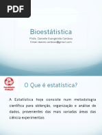 Aula 1 Bioestatistica