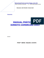 RESUMO - Manual Prático de Direito Comercial - 2003 - Maria Helena Acosta