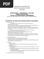 Kerangka Acuan Pertemuan Refreshing Kader Taman Posyandu 