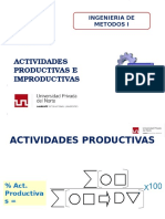 Clase 06 Actividades Productivas e Improductivas