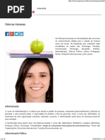 Cursos Superiores - Humanas