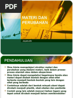 Materi Dan Perubahannya