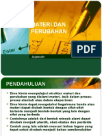 Materi Dan Perubahannya