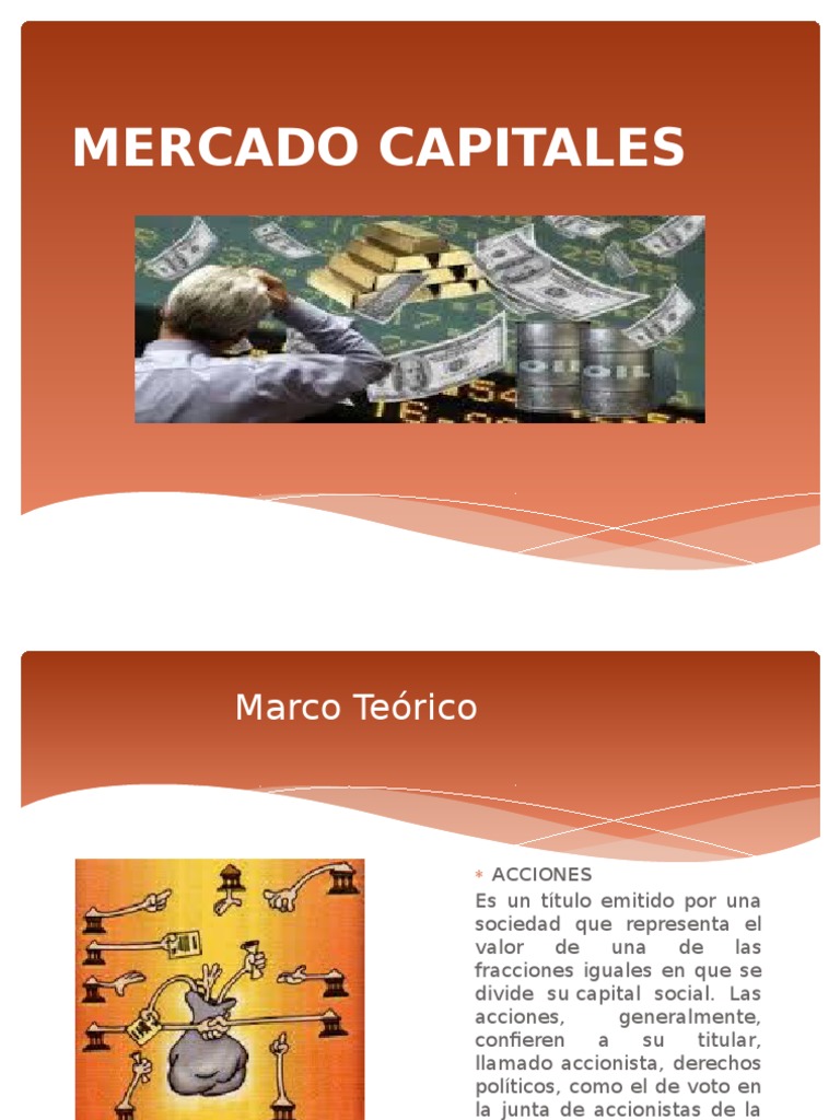 Introducción al Mercado de Capitales | PDF | Compartir (Finanzas) | Bolsa