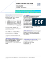 Cement Admixtures Guide to BS EN 934 Standards