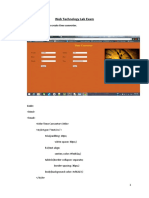 Web Technology Lab Exam: 1. Design A Webpage To Create Time Converter