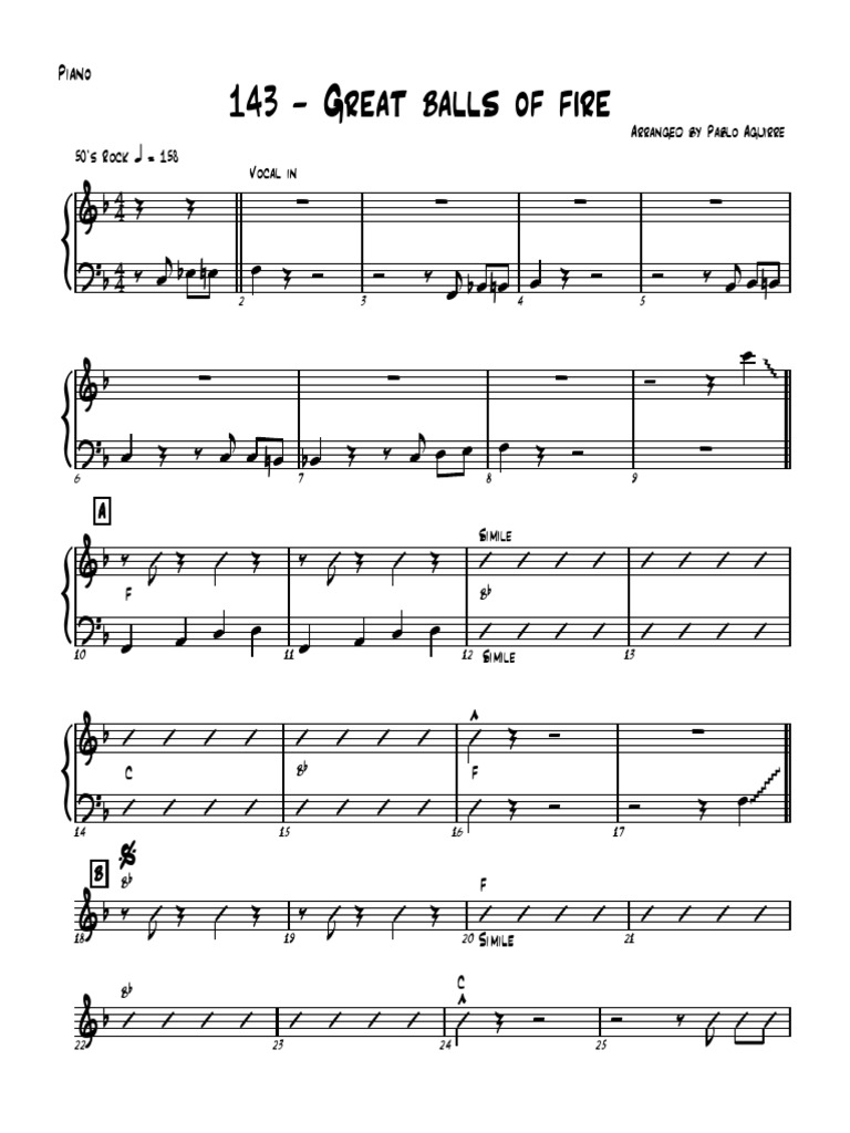 143 - Great Balls of Fire - PIANO.pdf