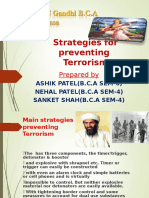 Strategies For Preventing Terrorism: Prepared by