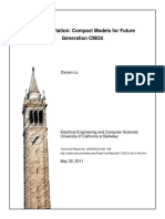 Compact Models For Future Generation CMOS