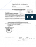 Convocatoria Pleno Ordinario 09-09-2016, Ayuntamiento de Alpuente