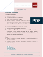 Requisitos Fha - Asd