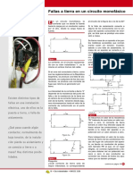 Circuitos Monofasico Con Falla A Tierra PDF
