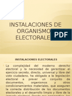 Instalaciones de Organismos Electorales