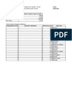 WLDL101 Habitat Analysis Sample Data2