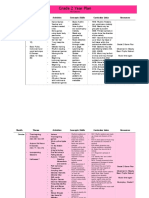 grade 2 year plan