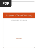 Pricipales of Dental Toxicology