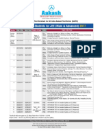 AIATS Schedule PDF