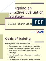 Evaluation Strategy